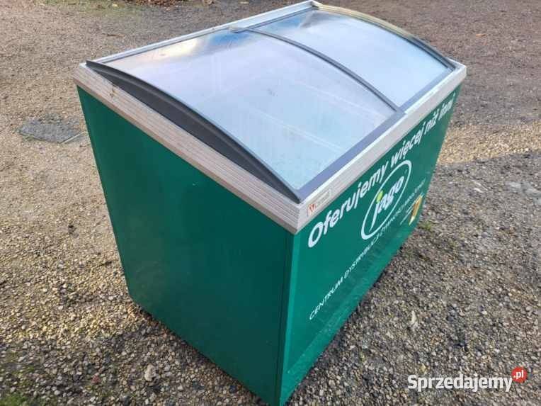 Zamrażarka skrzyniowa sprawna z szybą