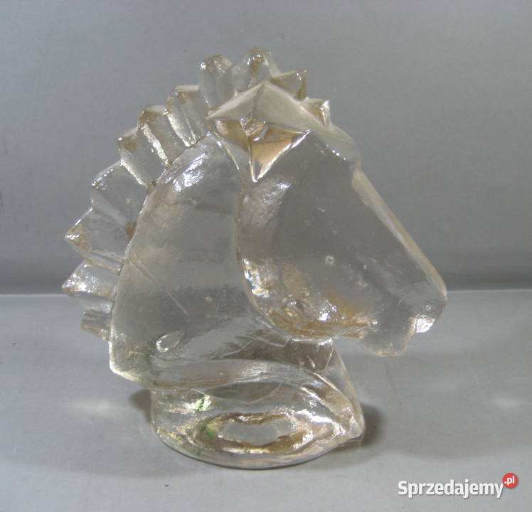 Szklany przycisk do papieru kon Katowice sprzedam