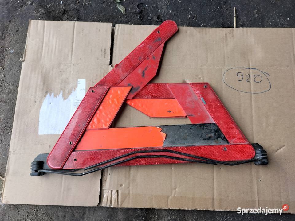 TRÓJKAT OSTRZEGAWCZY AUDI A4 B5 8D5860251 Wyposażenie wnętrza Kamień-Kolonia