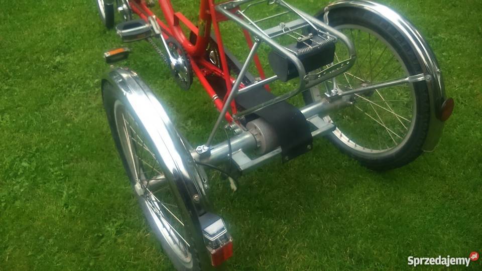 3 kołowy tandem2 osobowy haveich rehabilitacyjny
