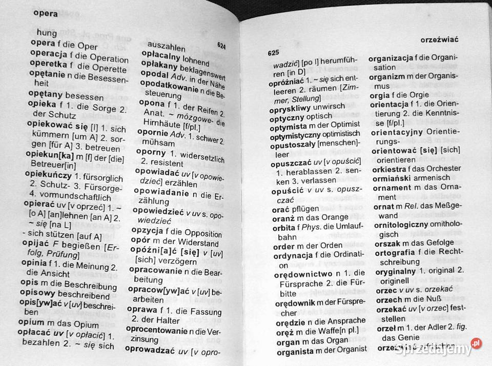 Słownik niemieckipolski polskoniemiecki Olga Rok wydania 1999 Chełm