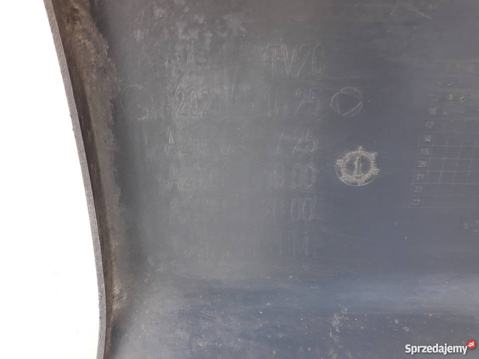 MERCEDES GLE AMG ZDERZAK TYŁ DOKŁADKA SPOILER osobowe lubuskie