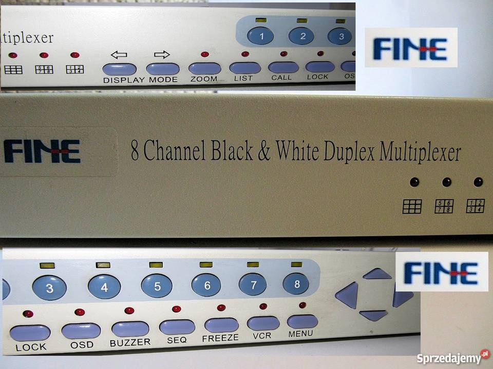 Multiplexer Duplex White 8Chanell Black dolnośląskie Duszniki-Zdrój sprzedam