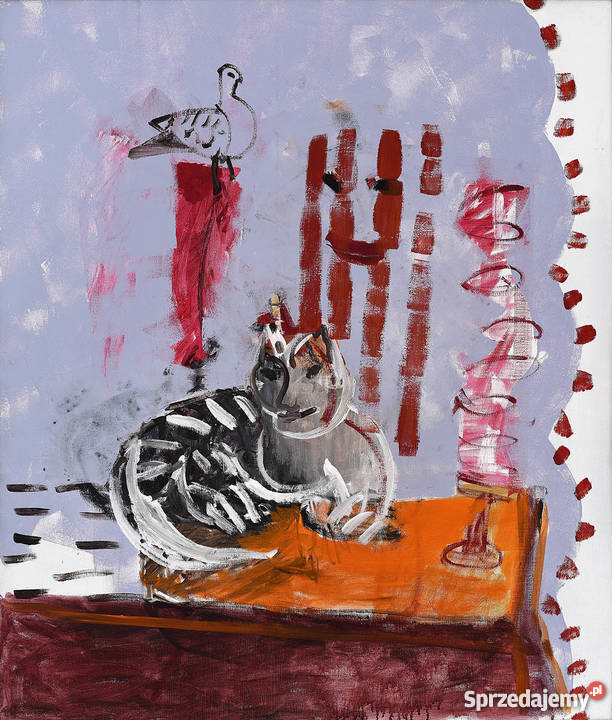 UDanielewska obraz współczesny 130x110 109 kujawsko-pomorskie sprzedam