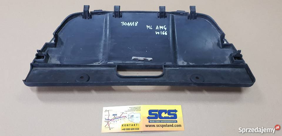 MERCEDES ML W166 DYFUZOR ZAŚLEPKA TYLNEGO Części samochodowe Bieleń