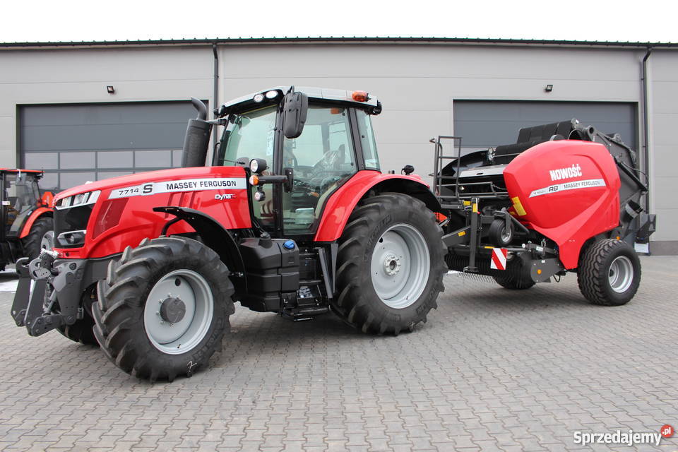 prasa Massey Ferguson RB4160v lelyMcHale Massey Ferguson Sokoły