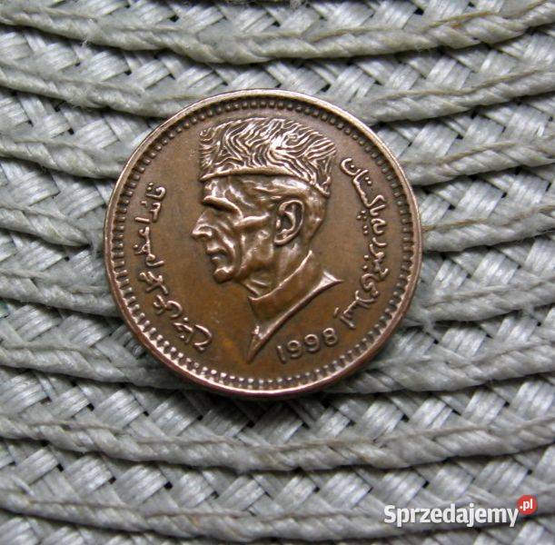 Pakistan 1 Rupia 1998r Numizmatyka Kalisz sprzedam