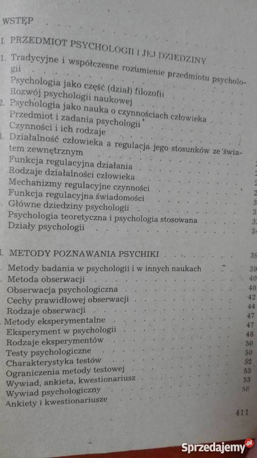 Podstawy psychologii ogólnej MPrzetaczniak