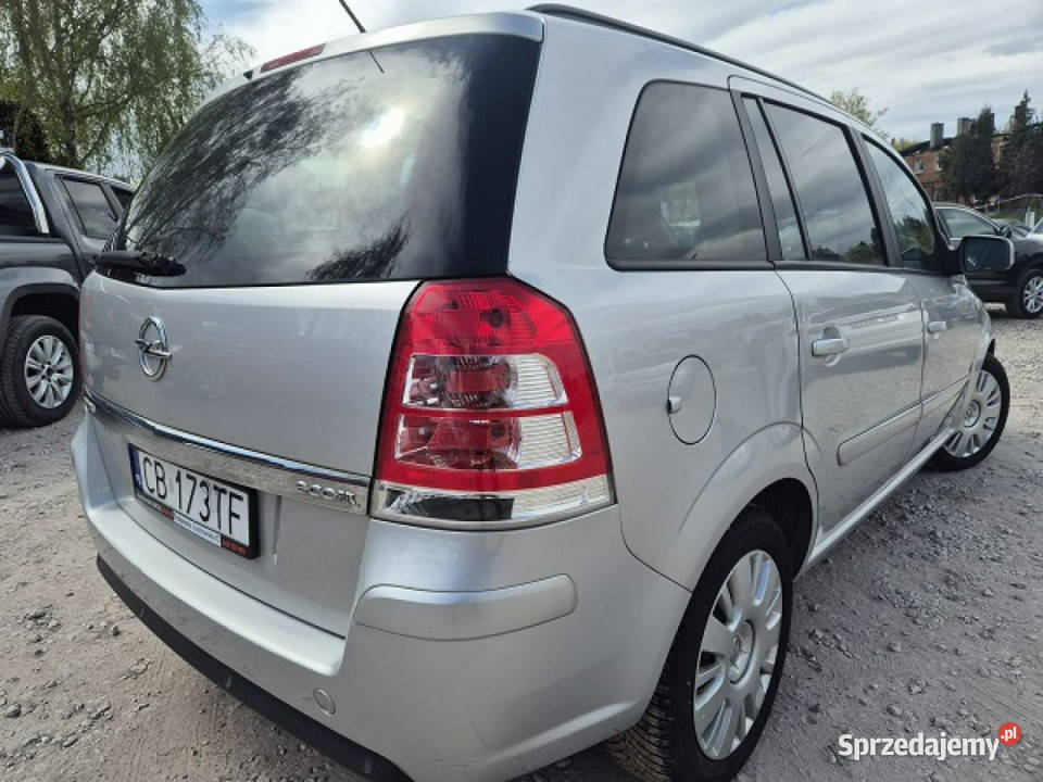 Opel Zafira Bogata wersja Zarejestrowany Zadbany kurtyny powietrzne kujawsko-pomorskie Bydgoszcz