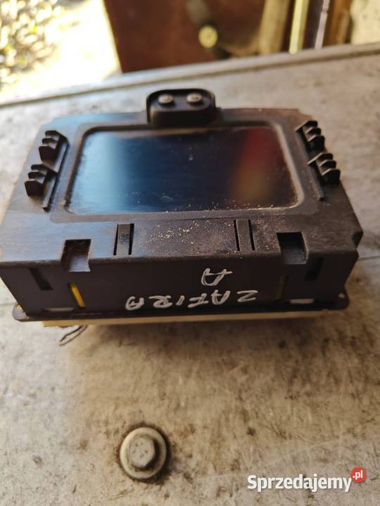 Wyświetlacz komputera pokładowego zafira A lubelskie