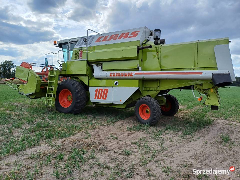 kombajn zbożowy claas Dominator 108 classic 92r nieuszkodzony Wągrowiec sprzedam