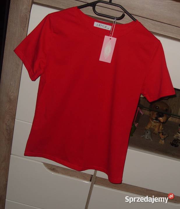 Bawełniana Bluzeczka TShirt JSTYLE r LXL Inny materiał Topy i koszulki Rawicz