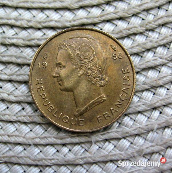 Francuska Afryka Zachodnia 10 Frank 1956r Kalisz sprzedam