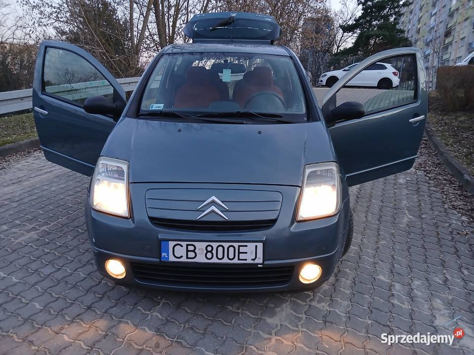 Citroen c2 20042005 104 11benzklimadziala 60KM Bydgoszcz sprzedam