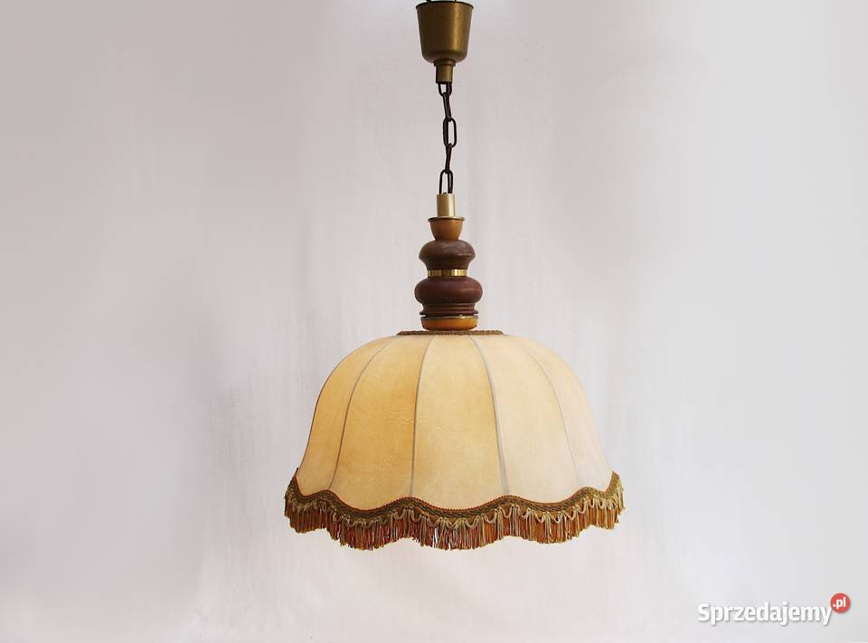 Lampa wisząca skóra Lampy wiszące zachodniopomorskie Szczecinek
