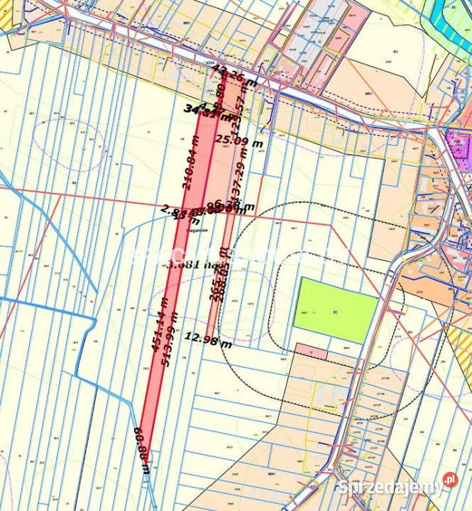 sprzedaży działki Niegardów 36800m2 sprzedam