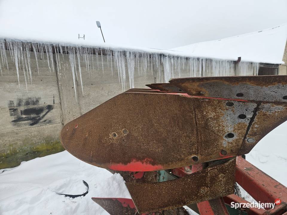 Pług Kverneland 3 skibowy obrotowy 16 nieuszkodzony Mońki