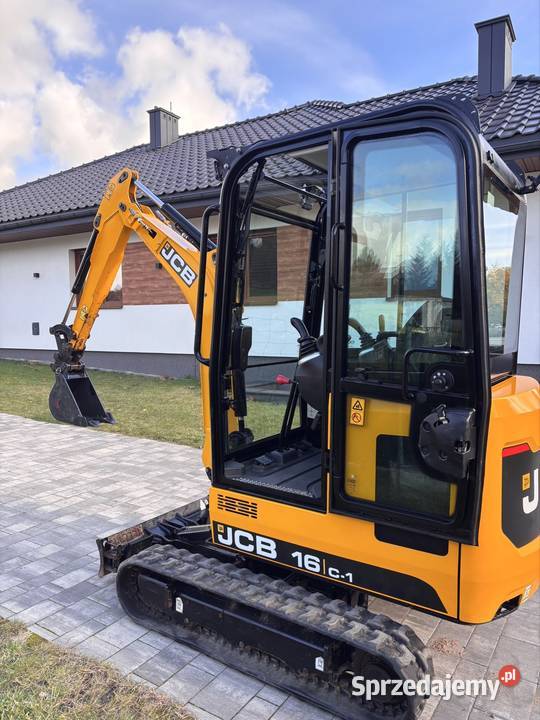 Minikoparka JCB 16c1 Szybkozłącze kujawsko-pomorskie Głogowo