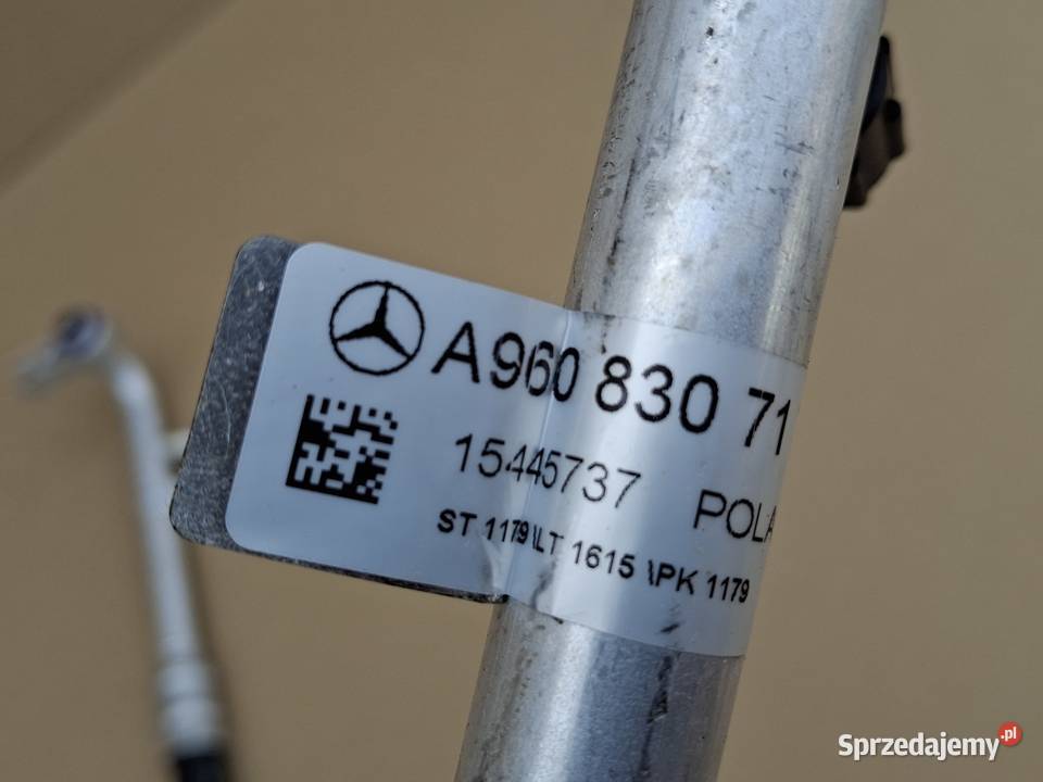 MERCEDES ACTROS MP4 MP5 PRZEWÓD KLIMATYZACJI ciężarowe Przewody klimatyzacji Bieleń