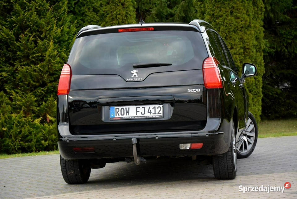 Peugeot 5008 Lift Panorama Head Up Duża Navi centralny zamek Ostrów Mazowiecka