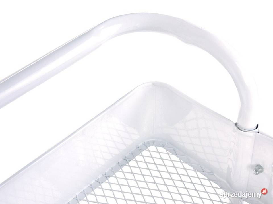 Metalowy regał mobilny 3piętrowy wys 86 Warszawa