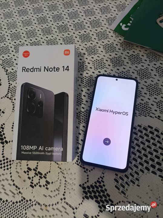 Redmi 14 nowy 2 lata gwarancji małopolskie Myślenice