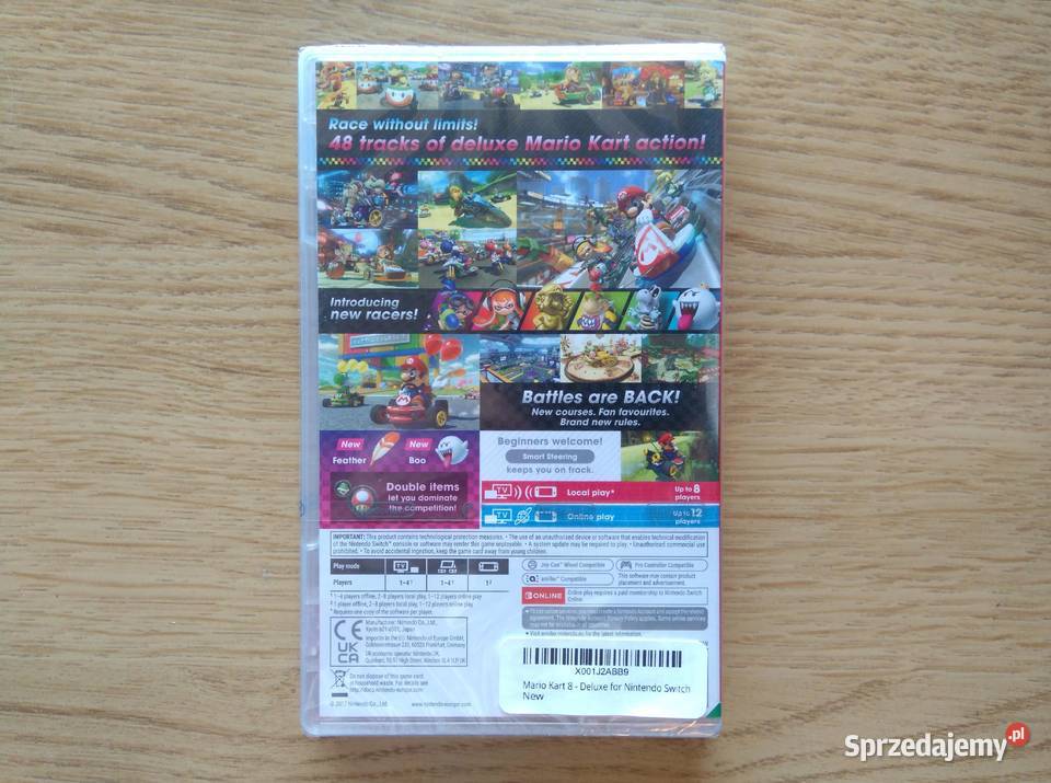 Mario Kart 8 na konsolę Nintendo Switch nowa w Gdańsk