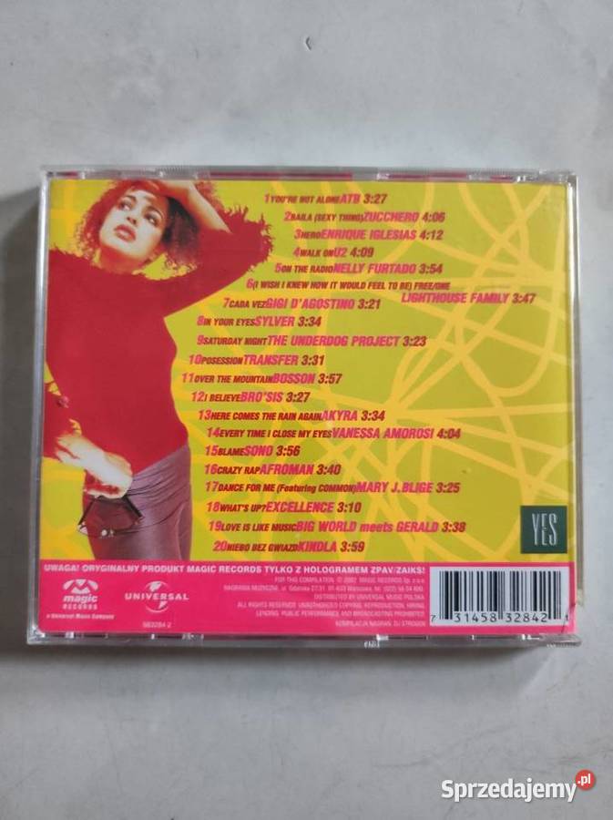Dziewczyna 12 CD album zuccheto etb u2 enrique 1 płyta