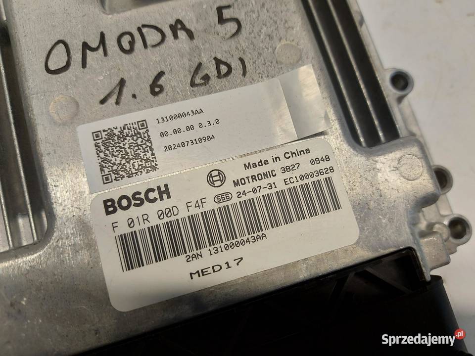 Chery Omoda 5 2024r komputer sterownik silnika osobowe