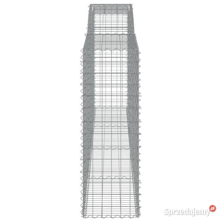 Łukowaty kosz gabionowy 400x50x140160 mazowieckie Warszawa