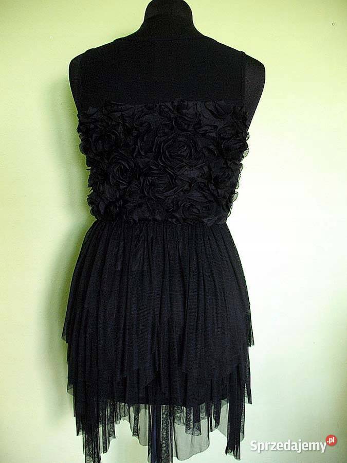 Sukienka Mini czarna 36 S biust 80 CLUB L