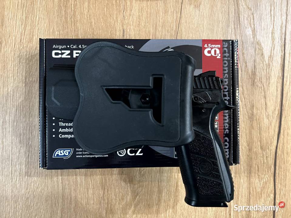 Wiatrówka CZ P09 CO2 nowa bogaty zestaw dolnośląskie Wrocław