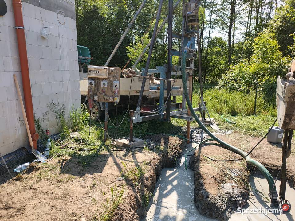 Wiertnica płuczkowa wiertnia odwierty pompa małopolskie Tarnów sprzedam