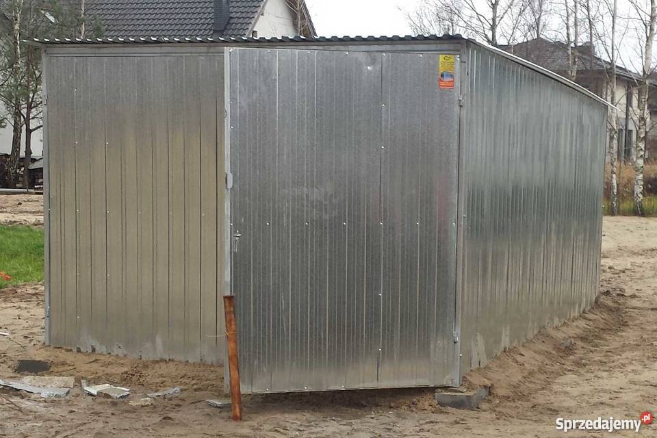 Blaszak garaż blaszany 3x5 Nieruchomości Otwock