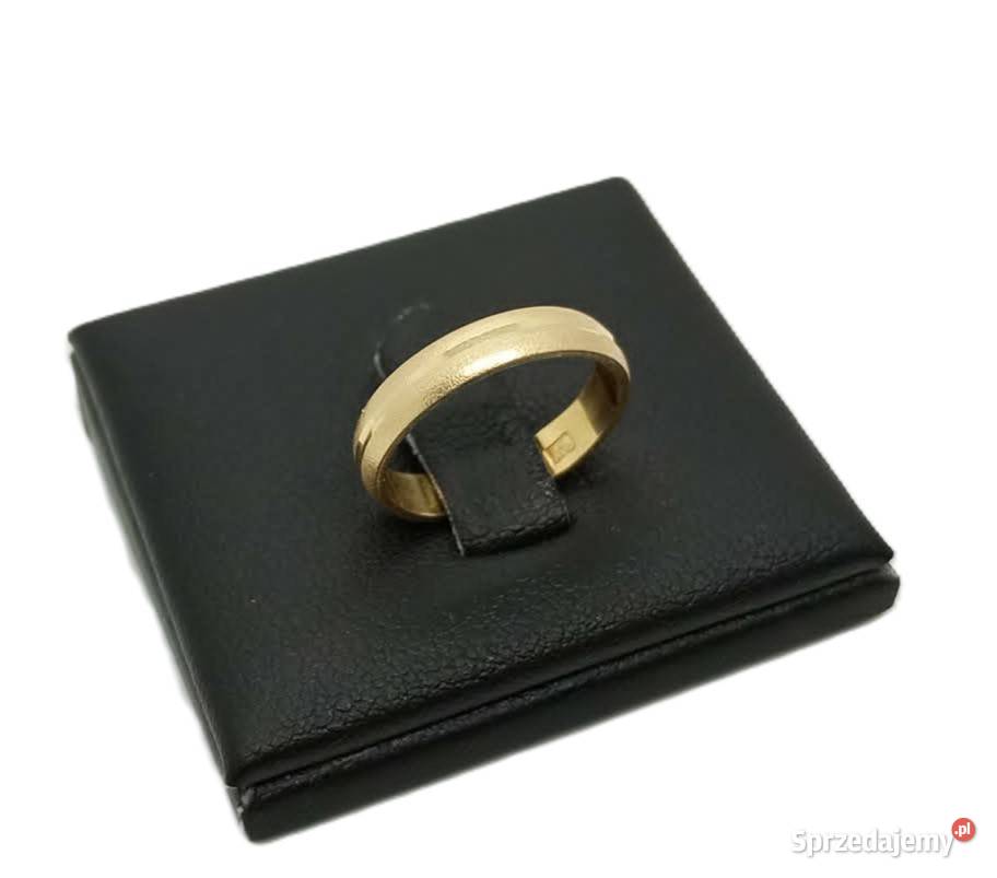 Złota Obrączka pr 585 245g R8 złoto Elbląg
