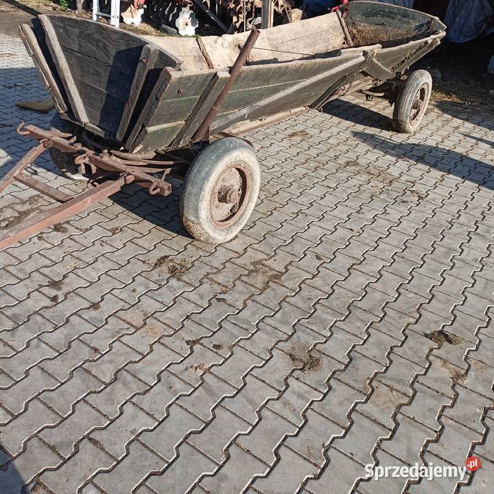Wóz konny kompletny mazowieckie Maciejowice