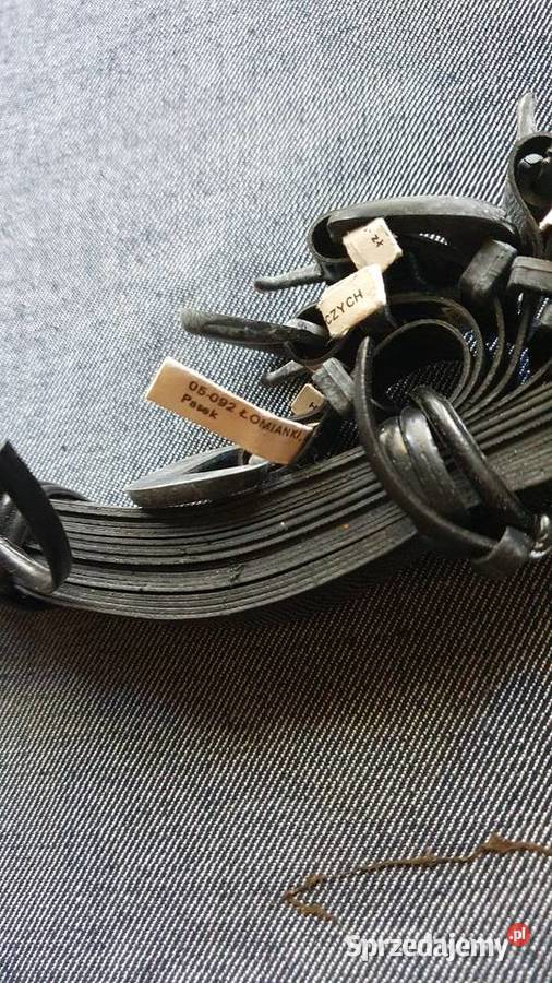 Paski stare PRL kolekcja produkcja Łomianki nowe Warszawa