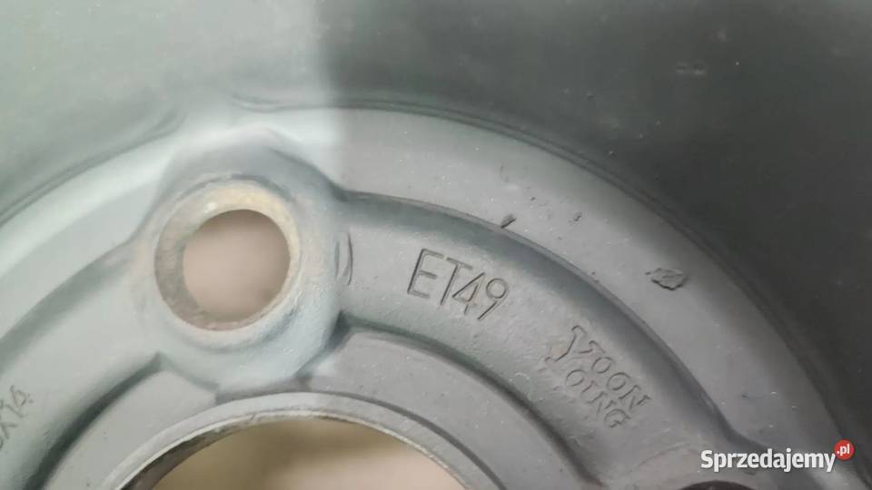 DBA212 FELGA STALOWA 4X100 55JX14 ET49 OPEL Włoszczowa
