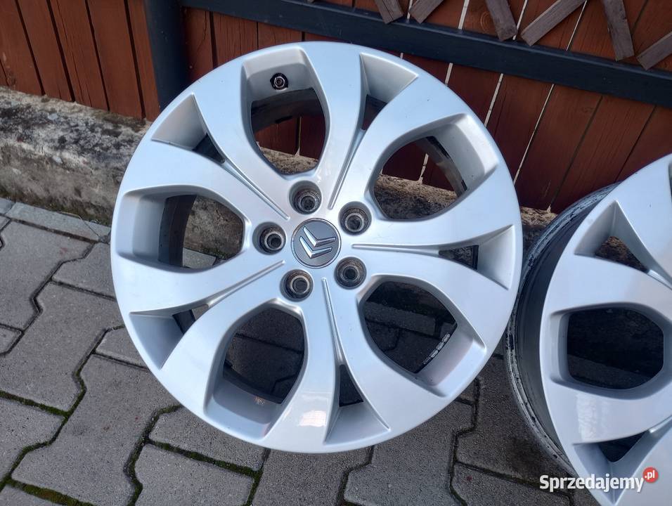 Alufelgi 17 5x108 et32 czujniki Citroen C5 C6 kujawsko-pomorskie
