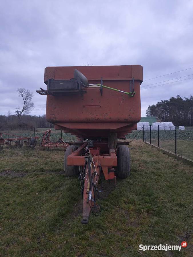 Sprzedam przyczepę skorupę 12t Rolnictwo Siemiatycze