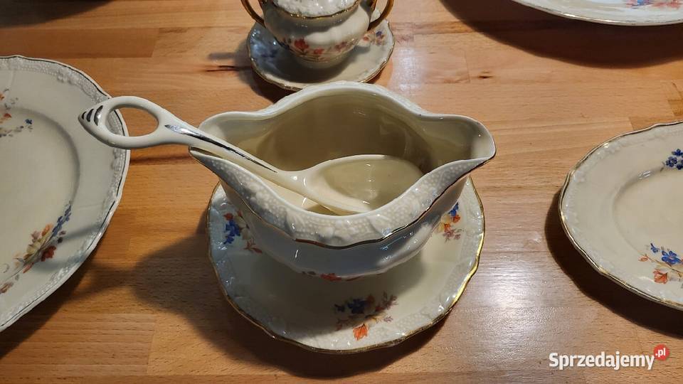 Stara piękna śląska porcelana Huta Franciszka Porcelana i szkło Bytom