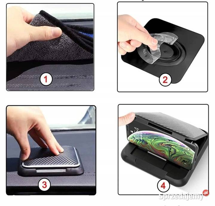 UCHWYT NA TELEFON SAMOCHODOWY NA KOKPIT DESKĘ dolnośląskie Wrocław sprzedam