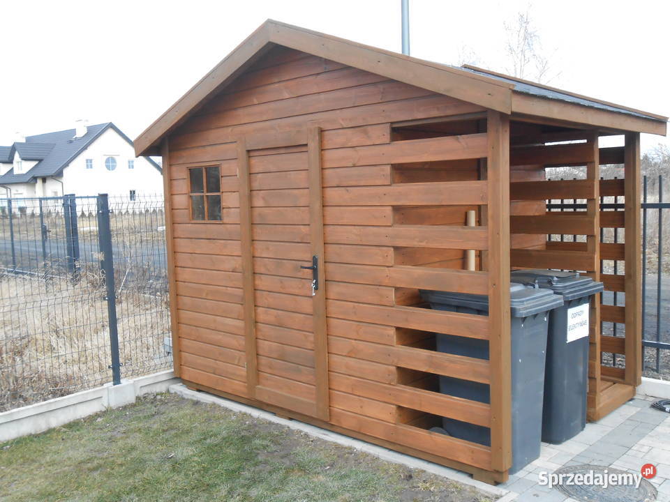Domek ogrodowy z miejscem na kosze Radom