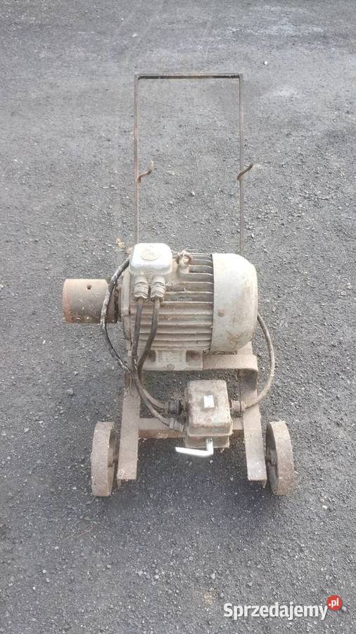 Silnik elektryczny 45 KW na wózku Kolonia Kokanin