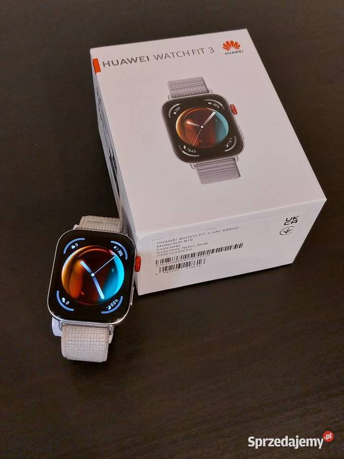 Huawei Watch Fit 3 z oryginalnym pudełkiem mazowieckie Warszawa