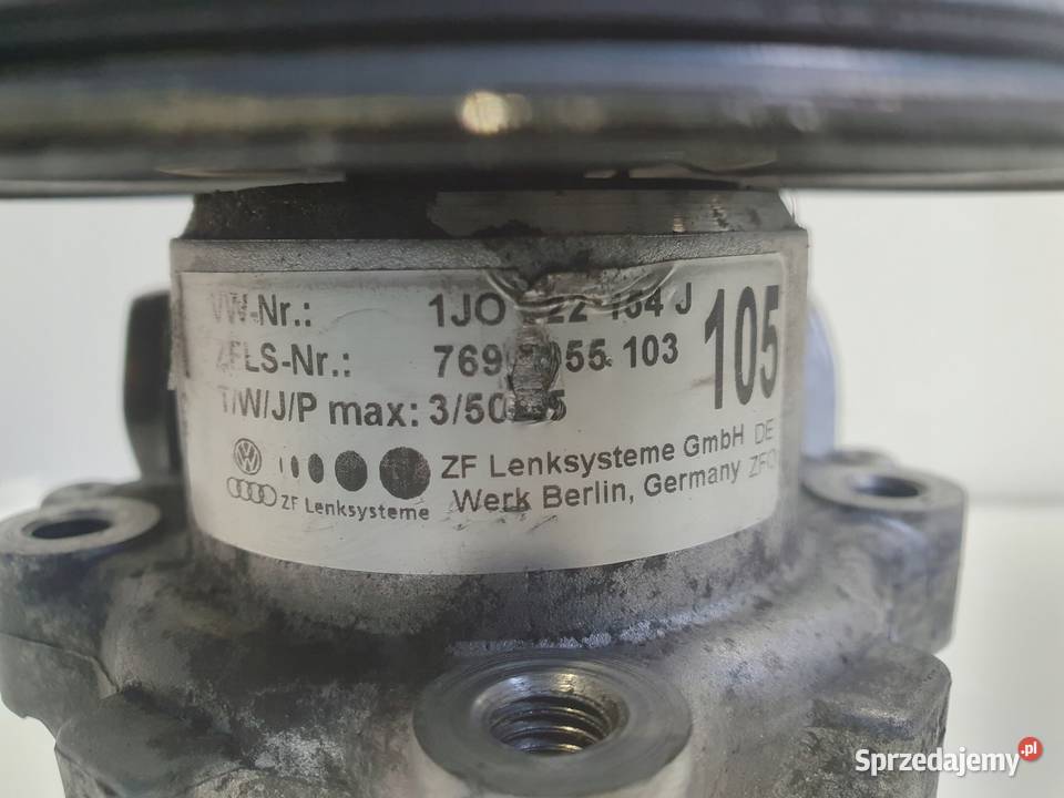 Audi A3 8L 19 TDI POMPA WSPOMAGANIA 1J0422154J lubelskie Janów
