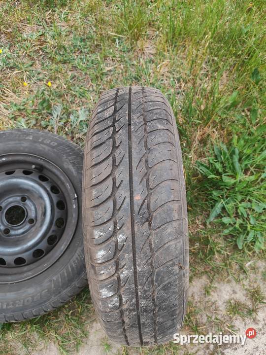 Komplet 4 kół stalowych z oponami 15580 R13 Władysławów