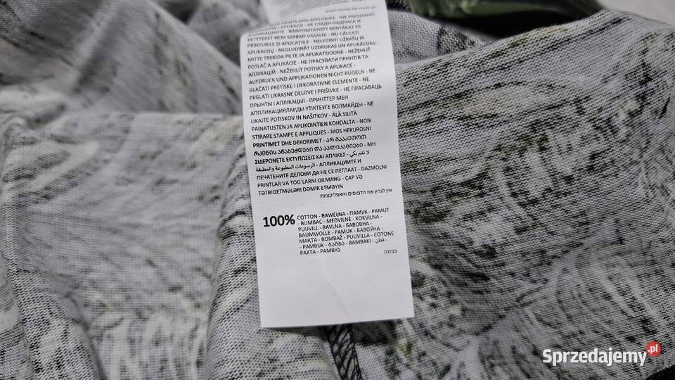 Koszulka męska krótki rękaw Tshirt Reserved XL Rozmiar XL Odzież codzienna Czeladź