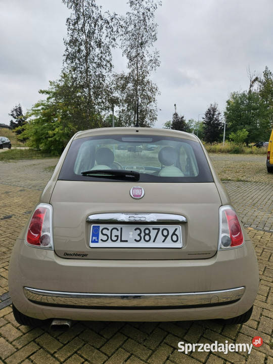 Fiat 500 Szklany dach I 2007 Tarnowskie Góry