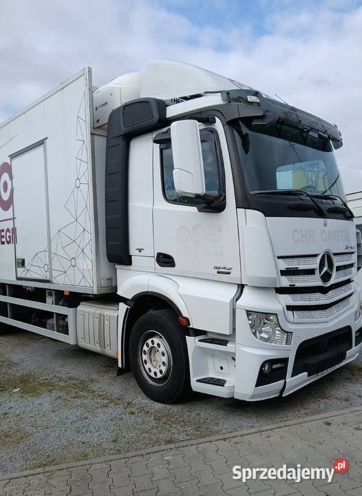 Chlodnia Mercedes 2842 sypialna kabina Chłodnie mazowieckie Warszawa